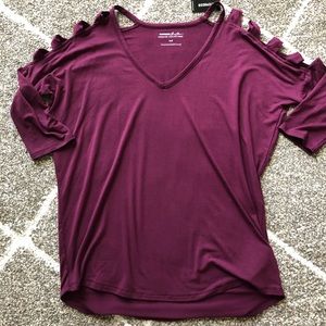 Express purple top